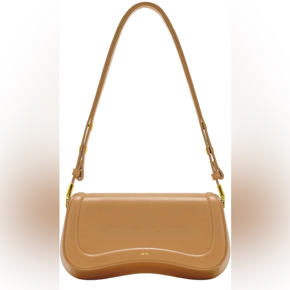 JW PEI Elegant Tan Shoulder Bag